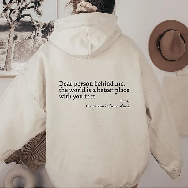 💝2024 Hot Sale"You Are Enough"Hoodies for Your Loved Ones🔥