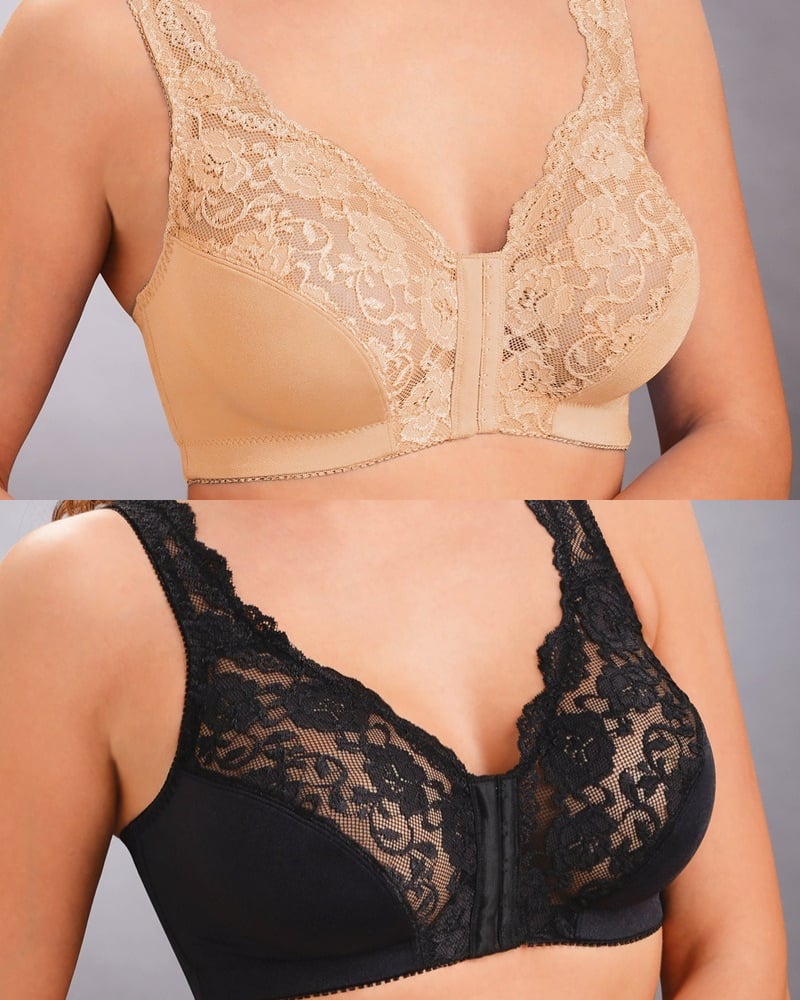 ๐Buy 1 Get 1 FREE๐ - Front Hook Stretch-lace Bra