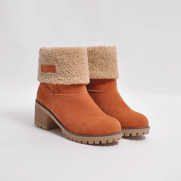 (🔥LAST DAY 50% OFF🔥)💝Women's Soft Waterproof Wool Lining Boots