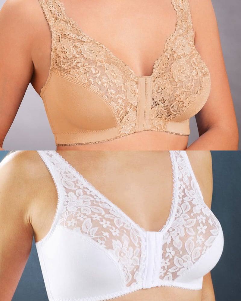 ๐Buy 1 Get 1 FREE๐ - Front Hook Stretch-lace Bra