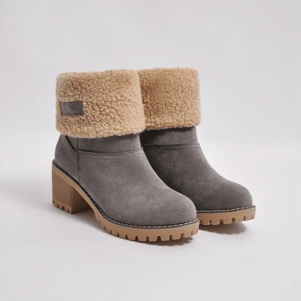 (🔥LAST DAY 50% OFF🔥)💝Women's Soft Waterproof Wool Lining Boots