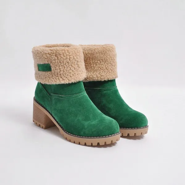 (🔥LAST DAY 50% OFF🔥)💝Women's Soft Waterproof Wool Lining Boots