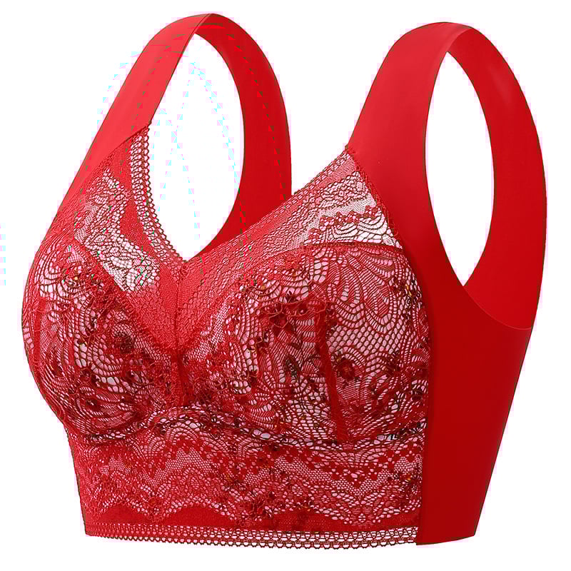 š„Last Day Buy 1 Get 2 Freeš„-Plus Size Seamless Push Up Wireless Bra