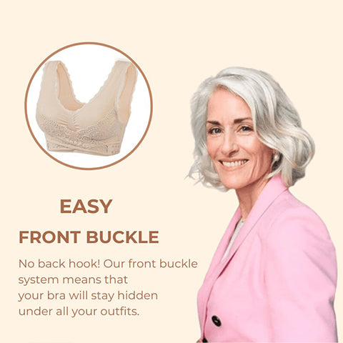 ๐Buy 1 Get 2 FREE๐ - Comfy Corset Bra Front Cross Side Buckle Lace Bras