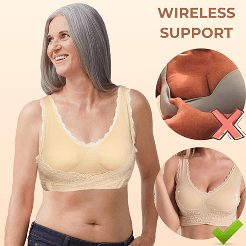 ๐Buy 1 Get 2 FREE๐ - Comfy Corset Bra Front Cross Side Buckle Lace Bras