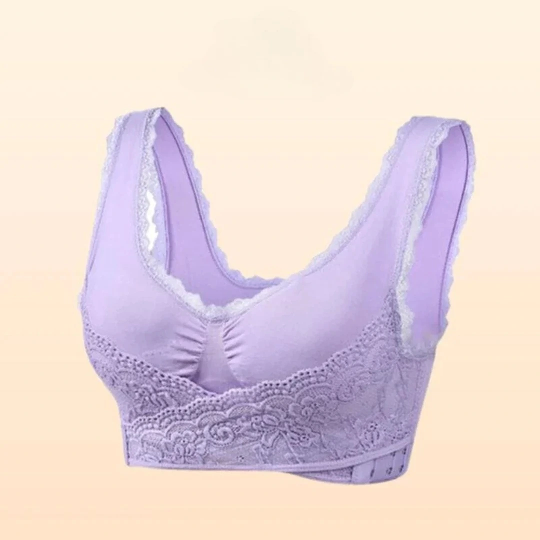 ๐Buy 1 Get 2 FREE๐ - Comfy Corset Bra Front Cross Side Buckle Lace Bras