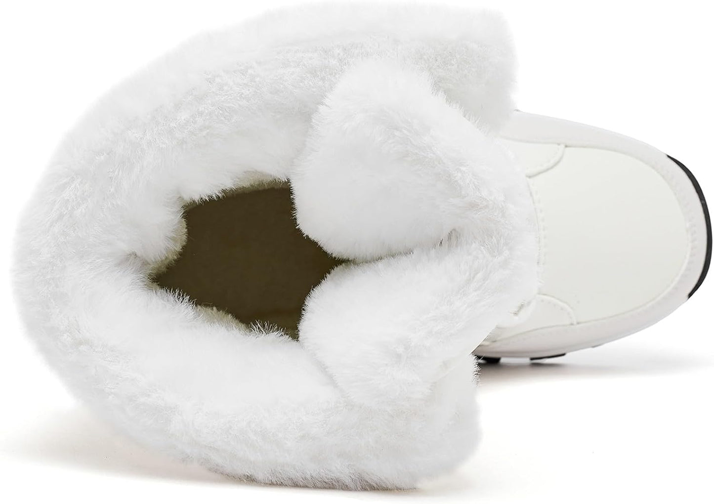 HOBIBEAR Women's Waterproof Winter Snow Boots Lightweight Warm Faux Fur Lined Mid-Calf Booties