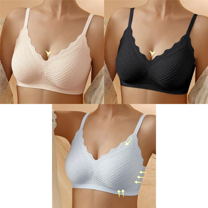 š„Hot Sellš„Buy 1 Get 1 Freeā°Transpirable Ice Silk Wireless Push Up Plus Size Bra