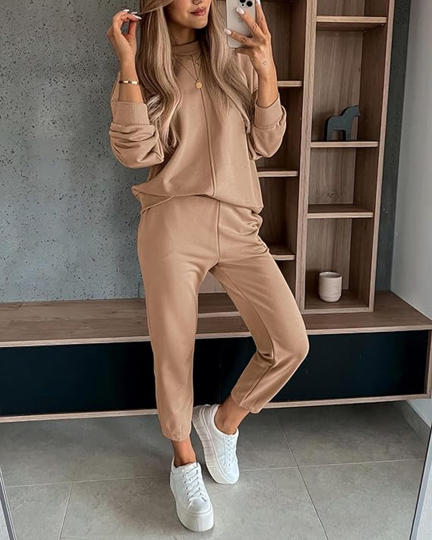 ✨Women's Casual Two Piece Jogger Sets (Buy 2 Free Shipping)