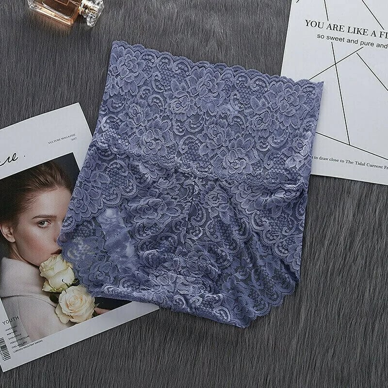 🔥5 Pairs Set Only $21.99- Sexy High Waist Pretty Lace Panties