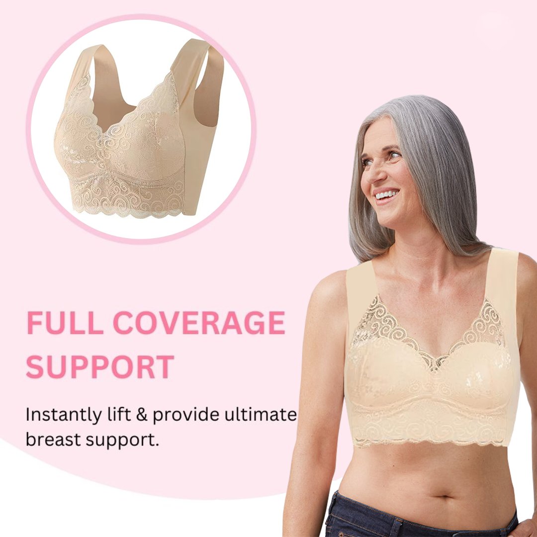 š„Last Day Buy 1 Get 2 Freeš-Seamless Bra Wireless Push Up Lace Bra