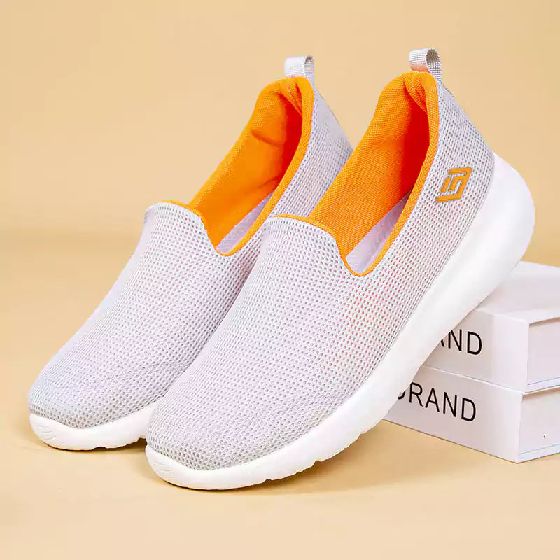 🔥Last Day 49% OFF - Women Light weight Soft-soled Flyknit Walking Shoes