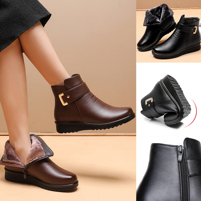 💖Women's Winter Comfortable Orthopedic Non-Slip Short Boots