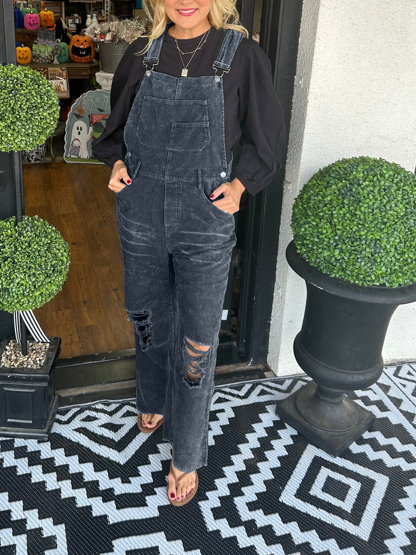 Women's Ripped Overalls Jumpsuit (Buy 2 Free Shipping)
