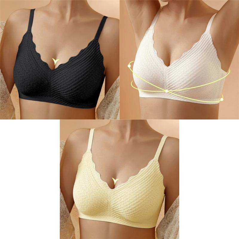 🔥Hot Sell🔥Buy 1 Get 1 Free⏰Transpirable Ice Silk Wireless Push Up Plus Size Bra