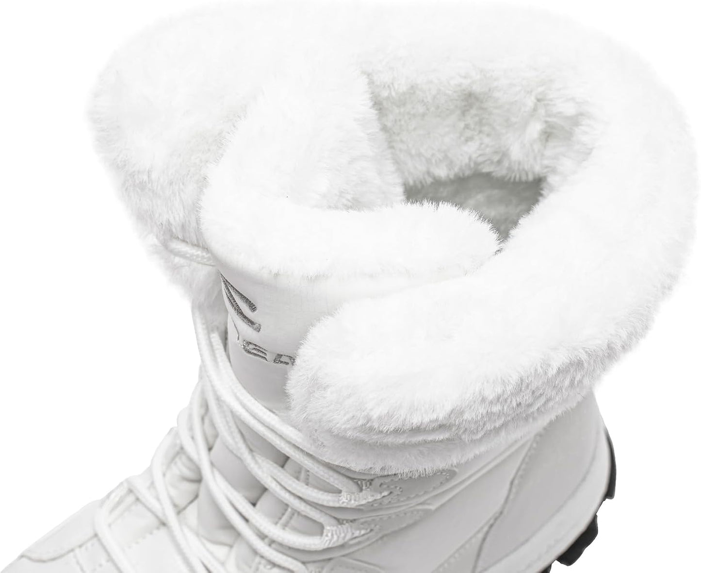 HOBIBEAR Women's Waterproof Winter Snow Boots Lightweight Warm Faux Fur Lined Mid-Calf Booties