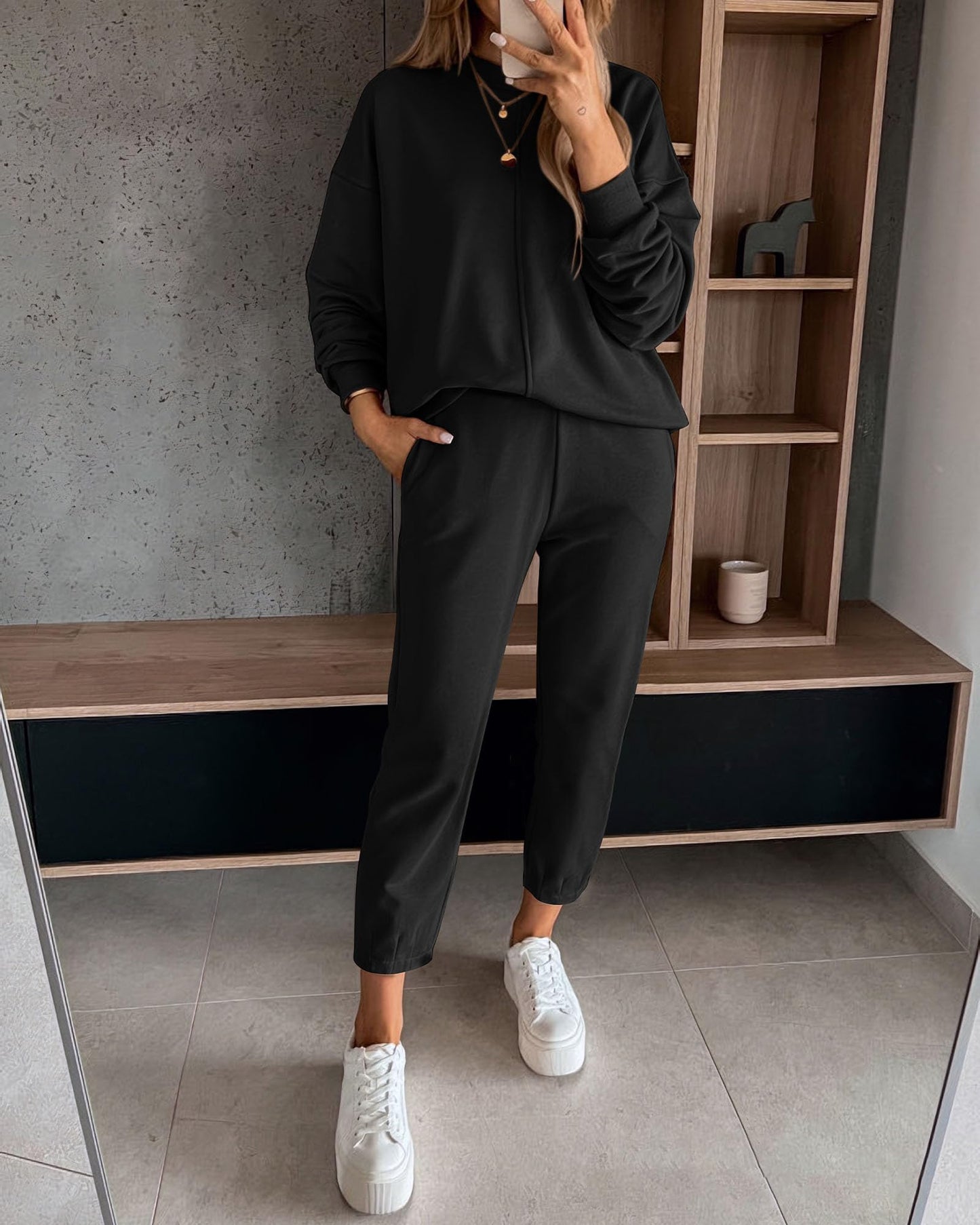 ✨Women's Casual Two Piece Jogger Sets (Buy 2 Free Shipping)