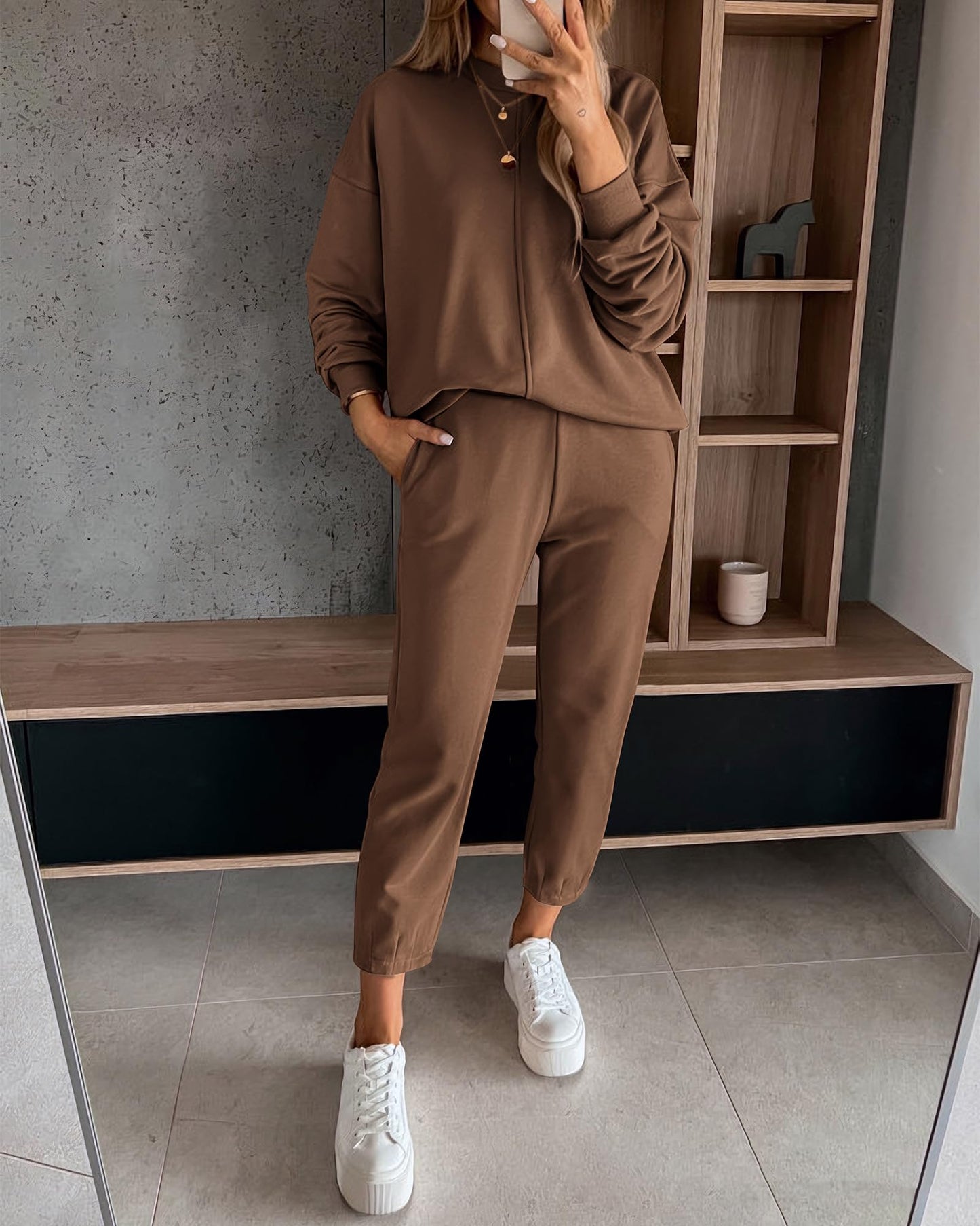 ✨Women's Casual Two Piece Jogger Sets (Buy 2 Free Shipping)