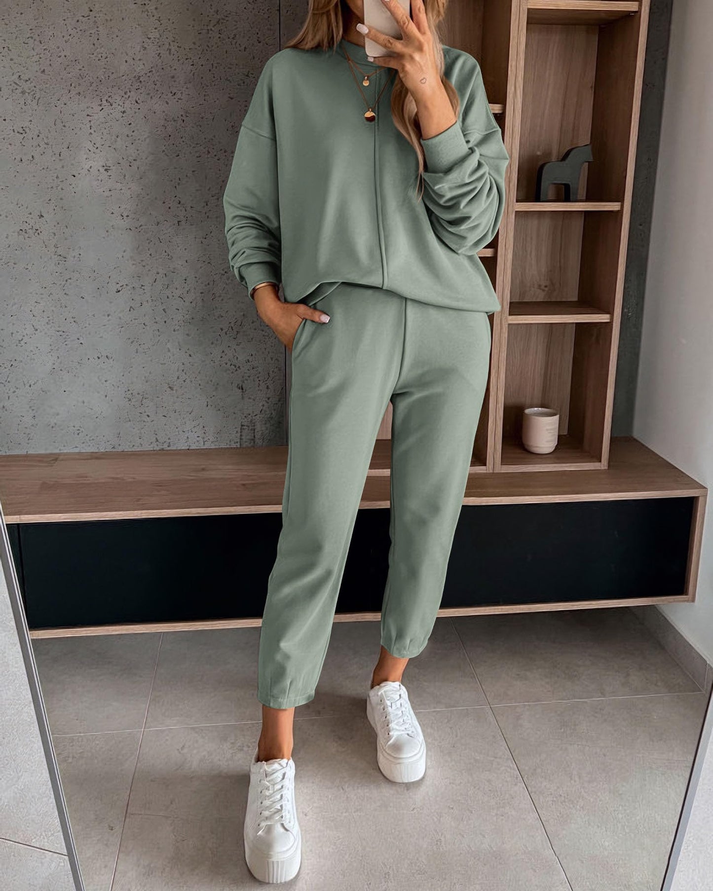 ✨Women's Casual Two Piece Jogger Sets (Buy 2 Free Shipping)