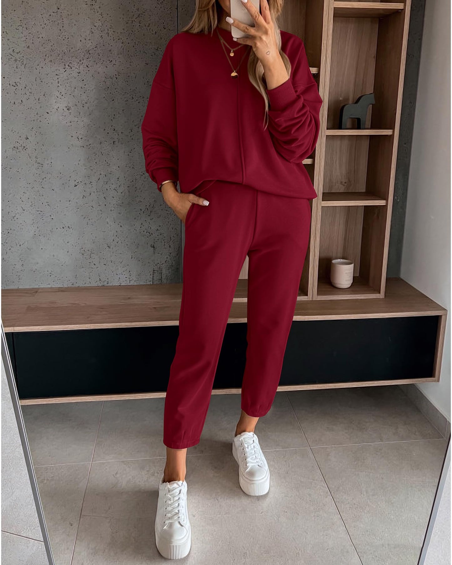 ✨Women's Casual Two Piece Jogger Sets (Buy 2 Free Shipping)
