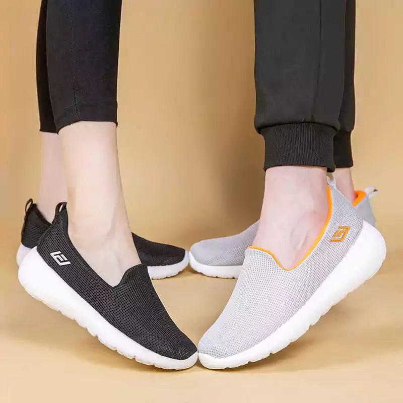 🔥Last Day 49% OFF - Women Light weight Soft-soled Flyknit Walking Shoes