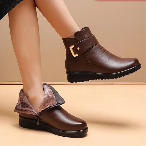 💖Women's Winter Comfortable Orthopedic Non-Slip Short Boots